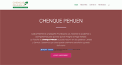 Desktop Screenshot of chenquepehuen.com.ar